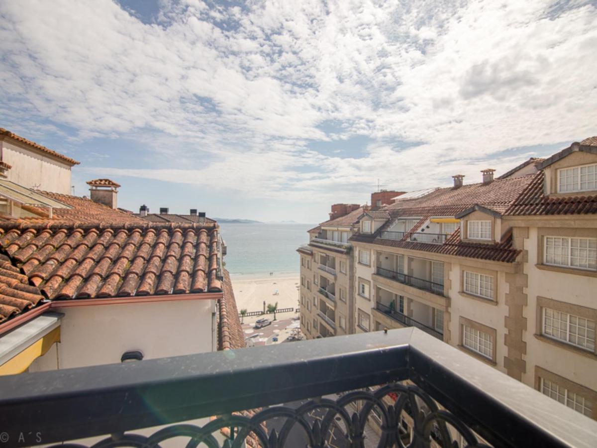 Apartamento Ático con Terraza y Vistas Playa Silgar Sanxenxo Exterior foto